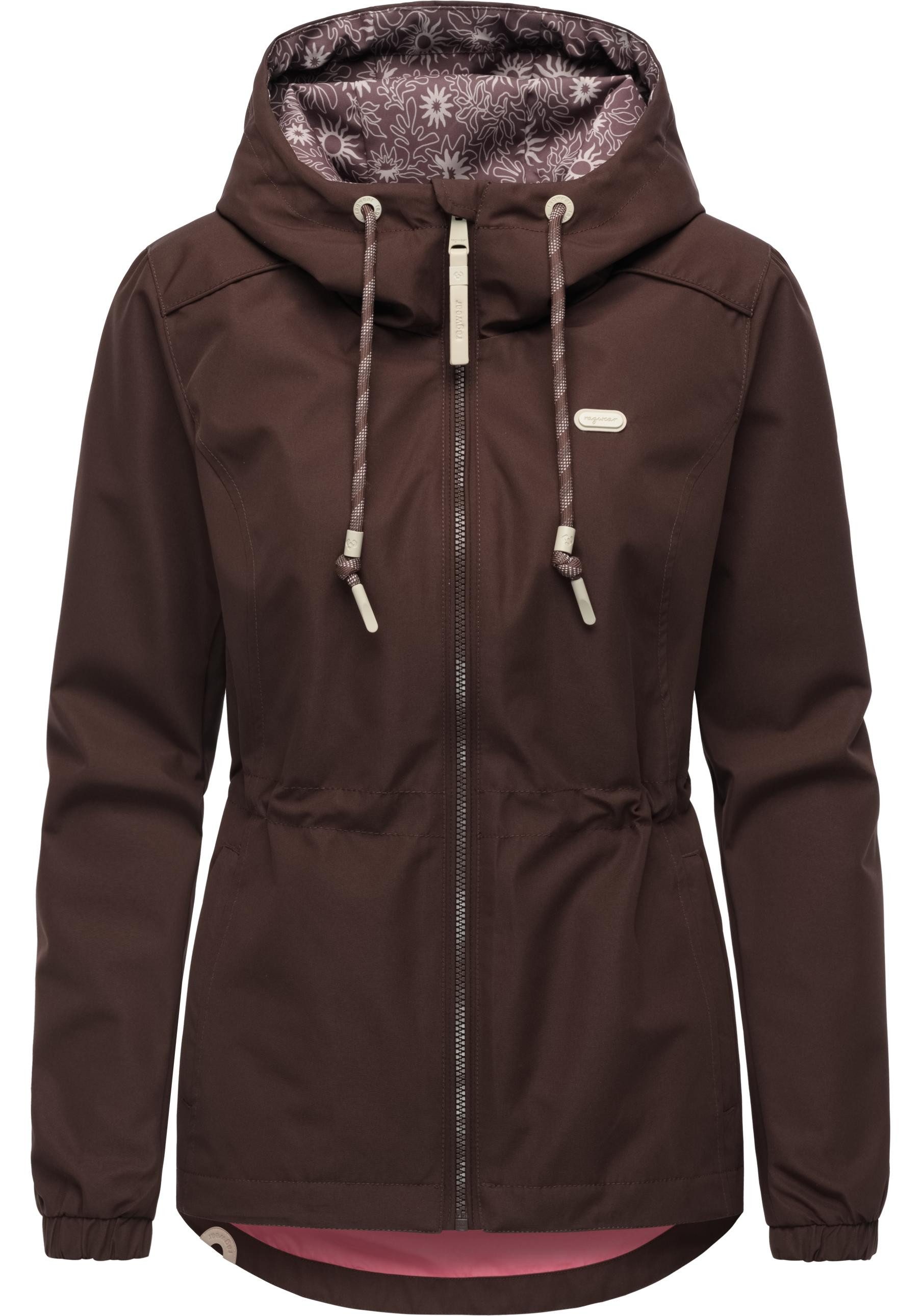 Ragwear Funktionsjacke Dankka Funktionelle Übergangsjacke mit Taillenzugkor günstig online kaufen