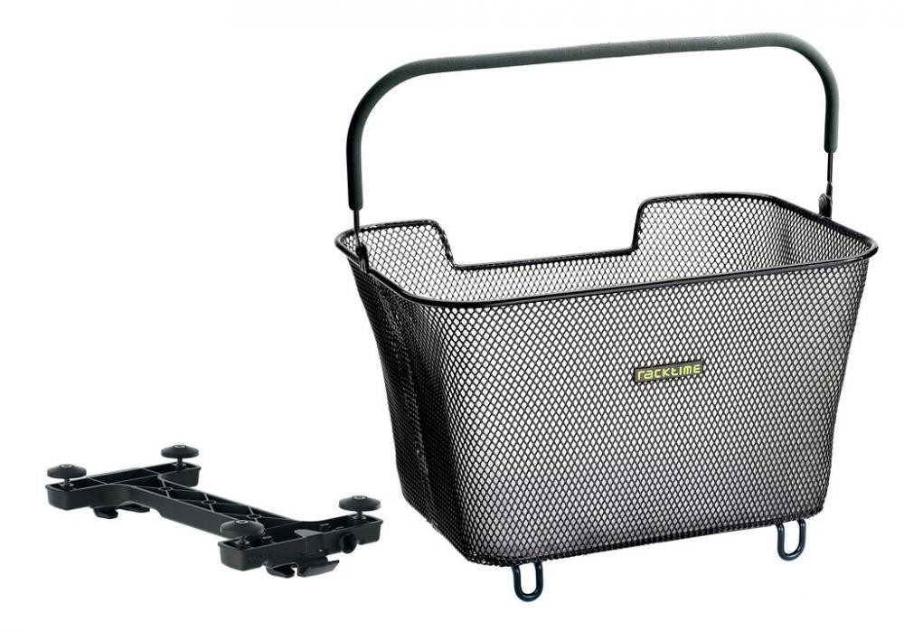 racktime Fahrradkorb racktime Korb Bask-it 2.0 large 23 Liter schwarz 43x29x31 cm - Gepäckt