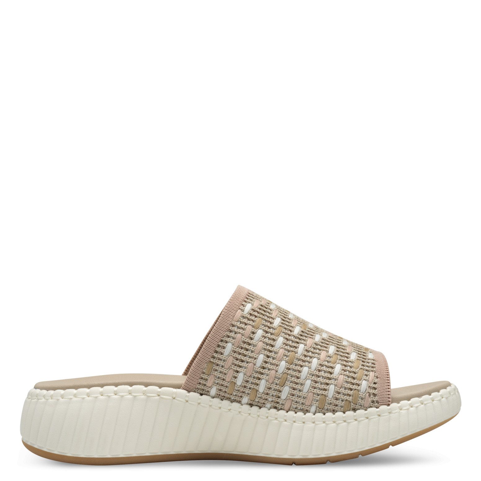 Jana JANA Damen Pantolette 8-27260-44-490 beige combi Clog