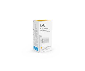 Tado Heizkörperthermostat Smartes Heizkörper-Thermostat - Zusatzprodukt zur Einzelraumsteuerung, (1 St)