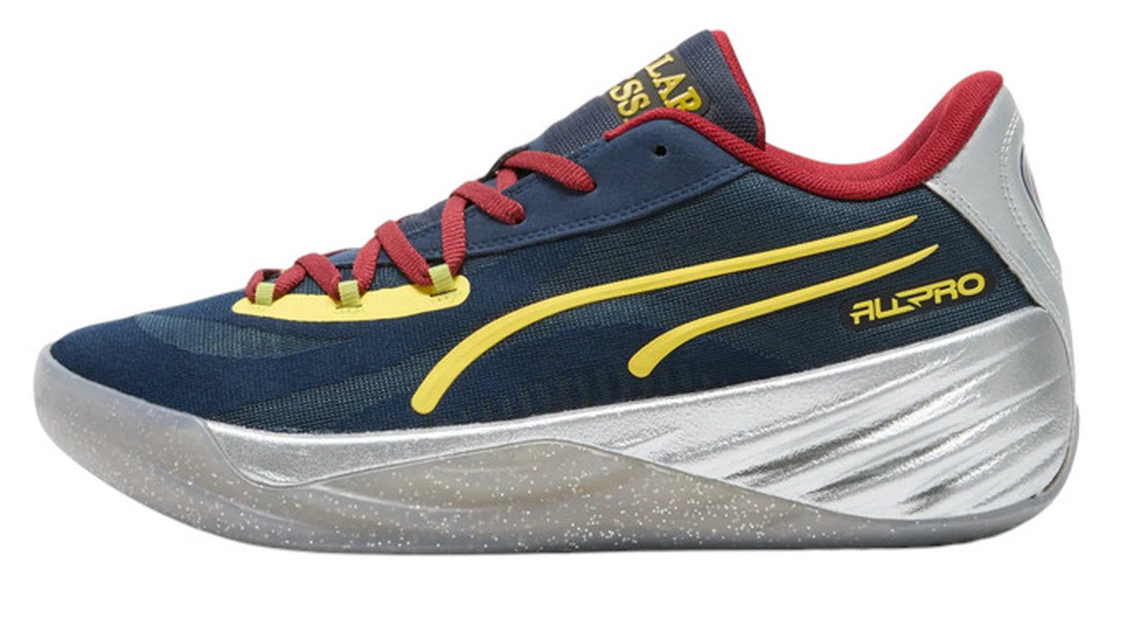 PUMA Hallen-Indoorschuhe All-Pro Nitro Polar Express (Basketball) navyblau Badmintonschuh