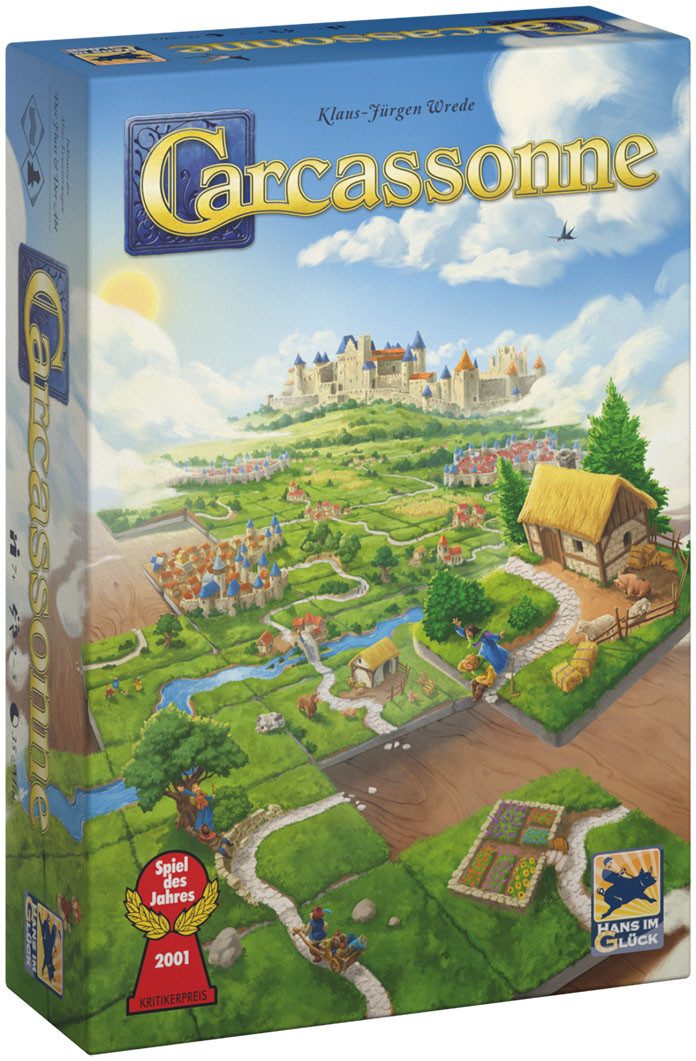 Asmodee Spiel Carcassonne V3.0, Familienspiel