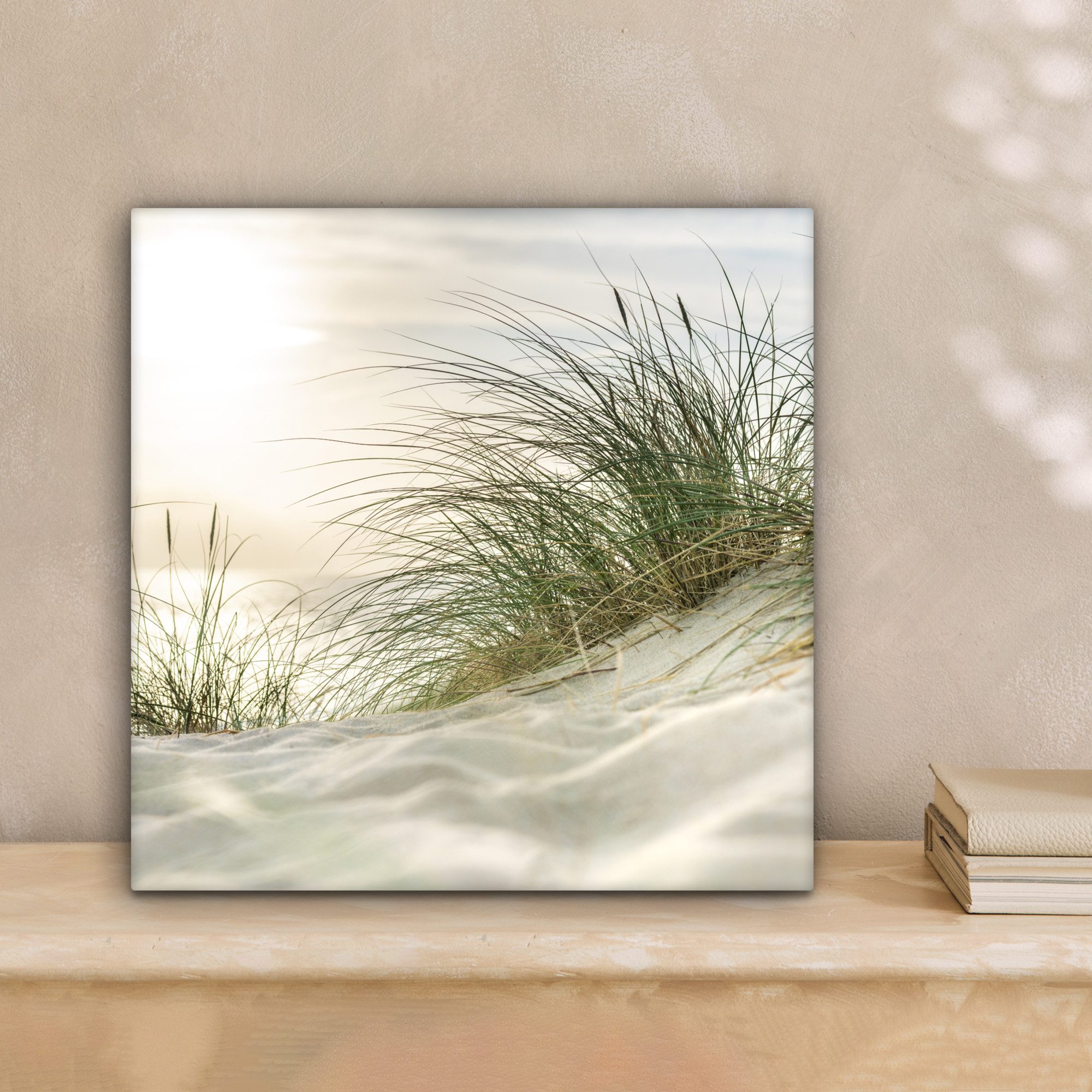 OneMillionCanvasses® Leinwandbild Dünen mit Strandhafer in der Sonne des Na günstig online kaufen