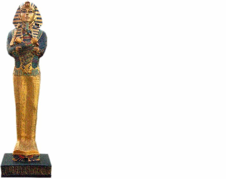 JVmoebel Skulptur Design Ägyptischer Figur Pharao Statue Skulptur Dekoration 2857