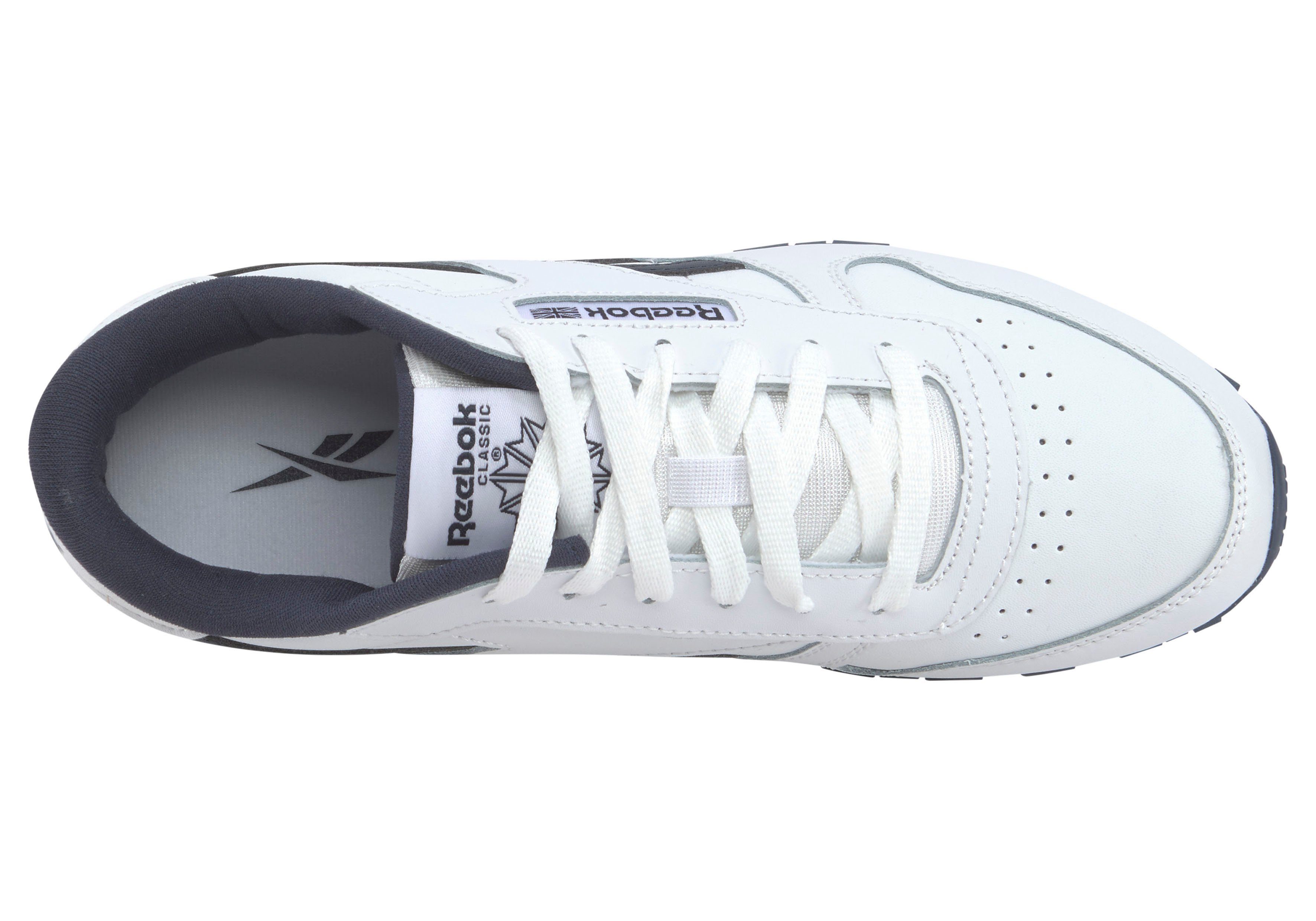 weiß-schwarz Sneaker LEATHER Reebok Classic CLASSIC