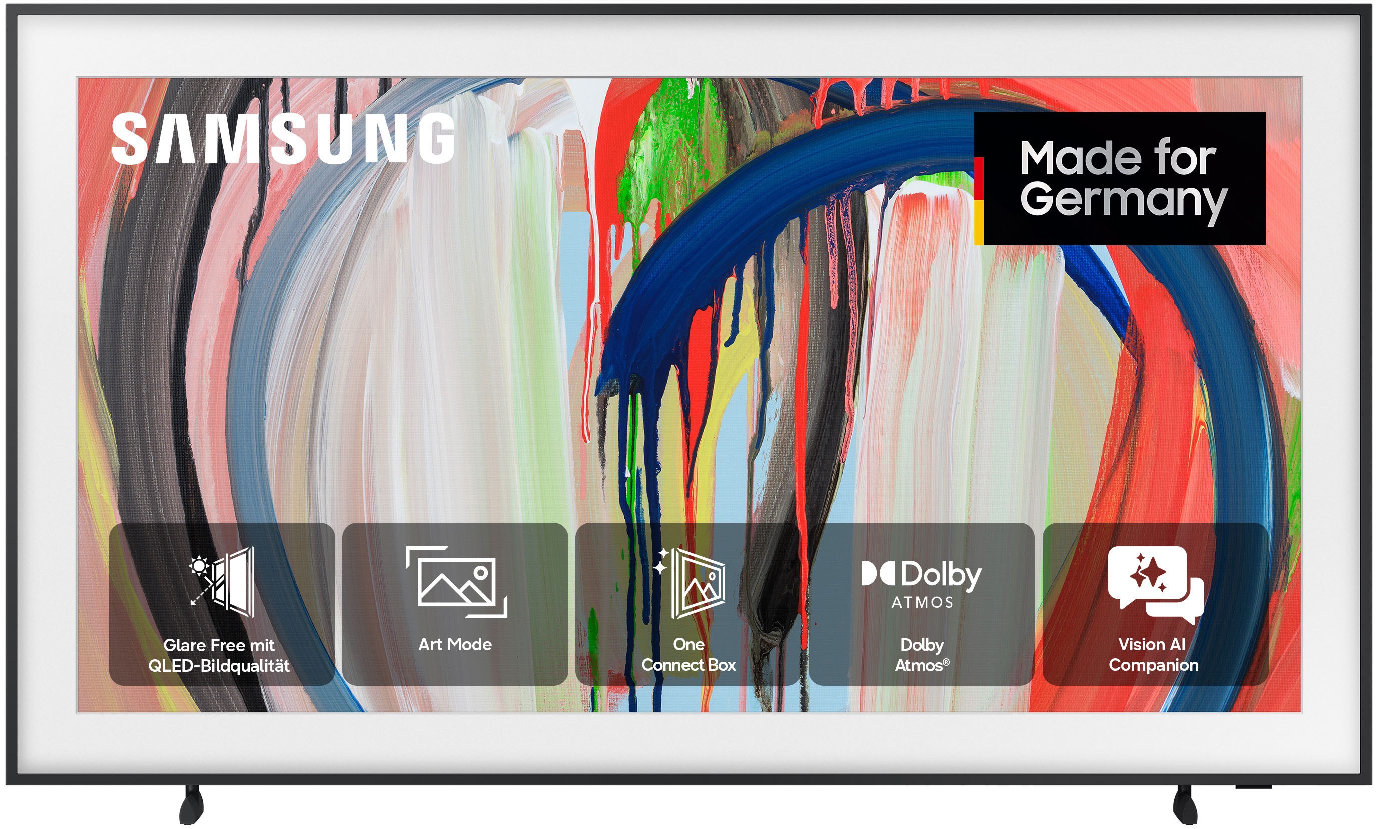 Samsung GQ65LS03HAU QLED-Fernseher (163 cm/65 Zoll, 4K Ultra HD, Smart-TV)