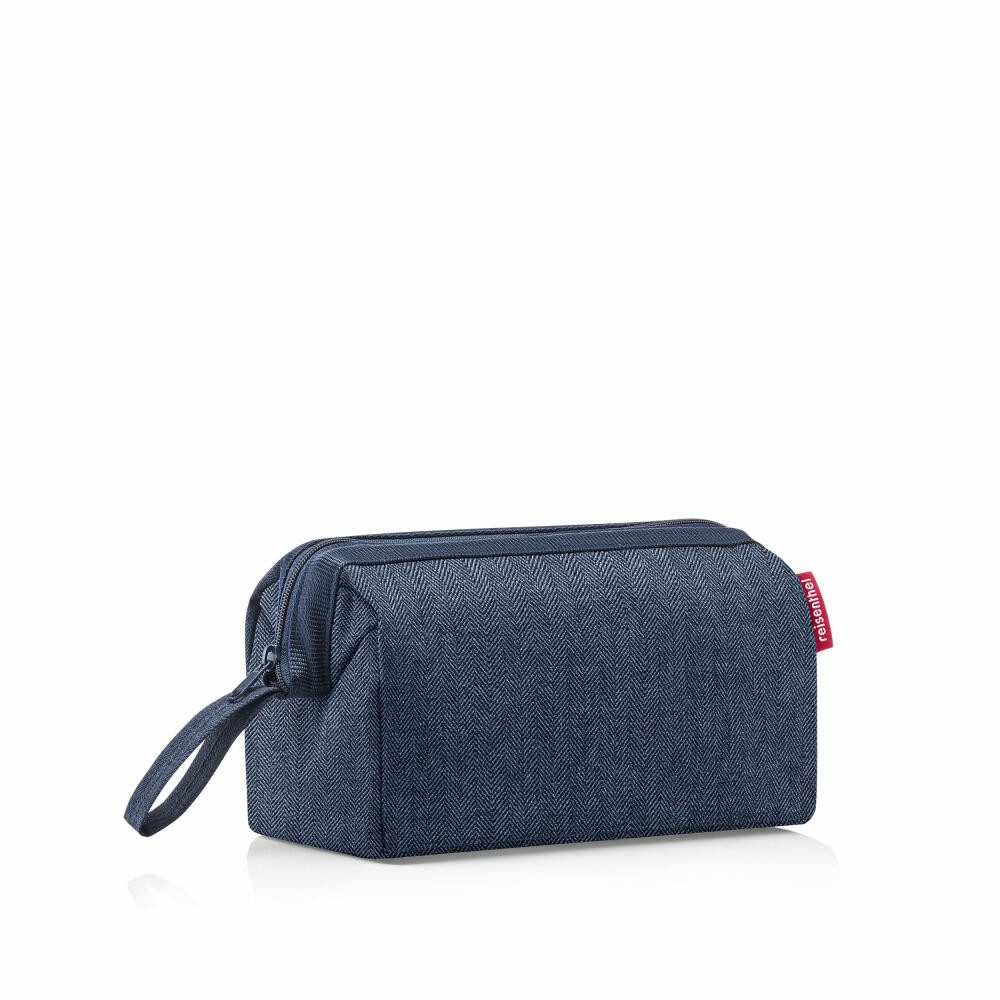 REISENTHEL® Kosmetiktasche travelcosmetic Herringbone Dark Blue günstig online kaufen