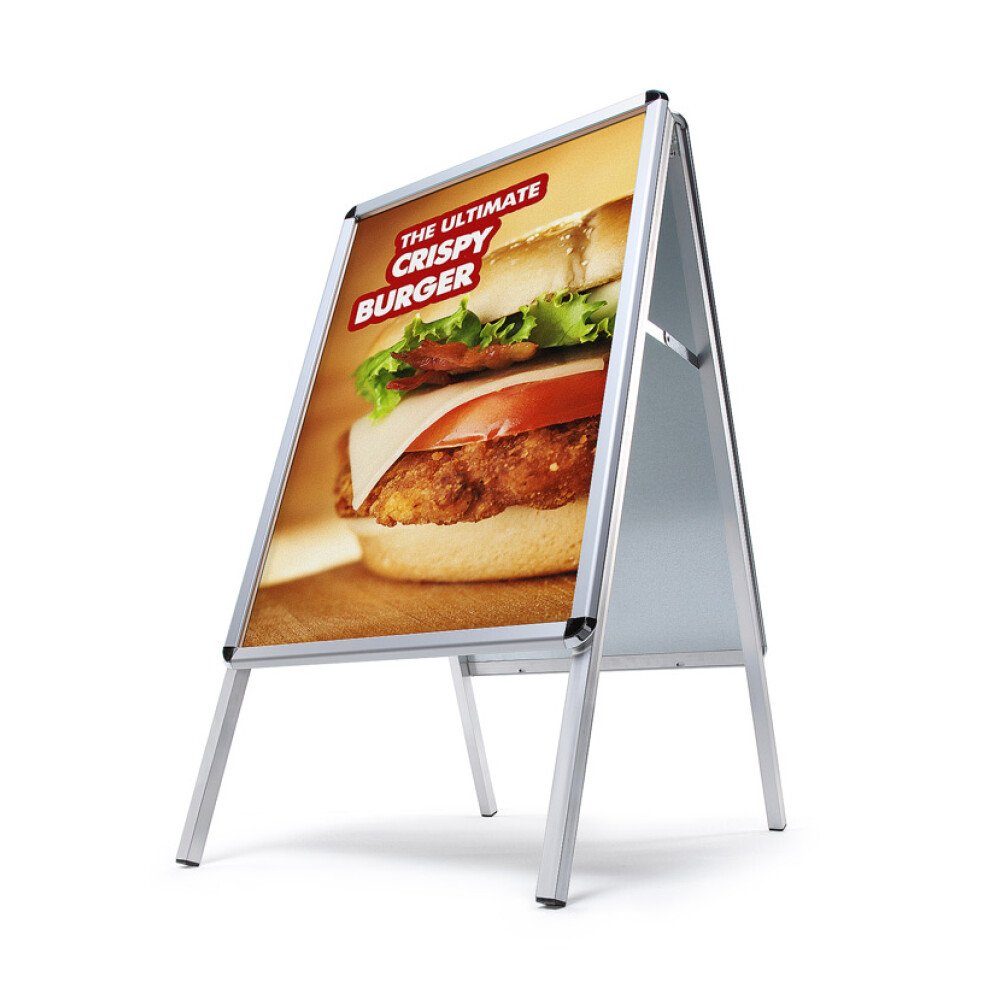 Einzelrahmen Showdown Displays Kundenstopper Standard - 70x100cm - Rundecken