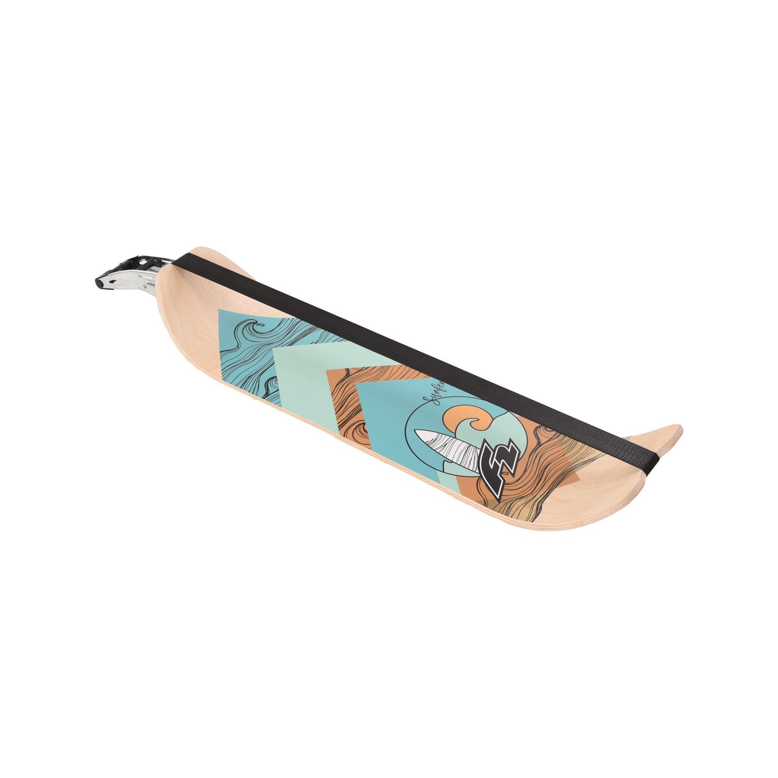 F2 Wellenreiter F2 Balance Board Surfline Board Slackline Trainer 2024, Slackline, (Set wie beschrieben)