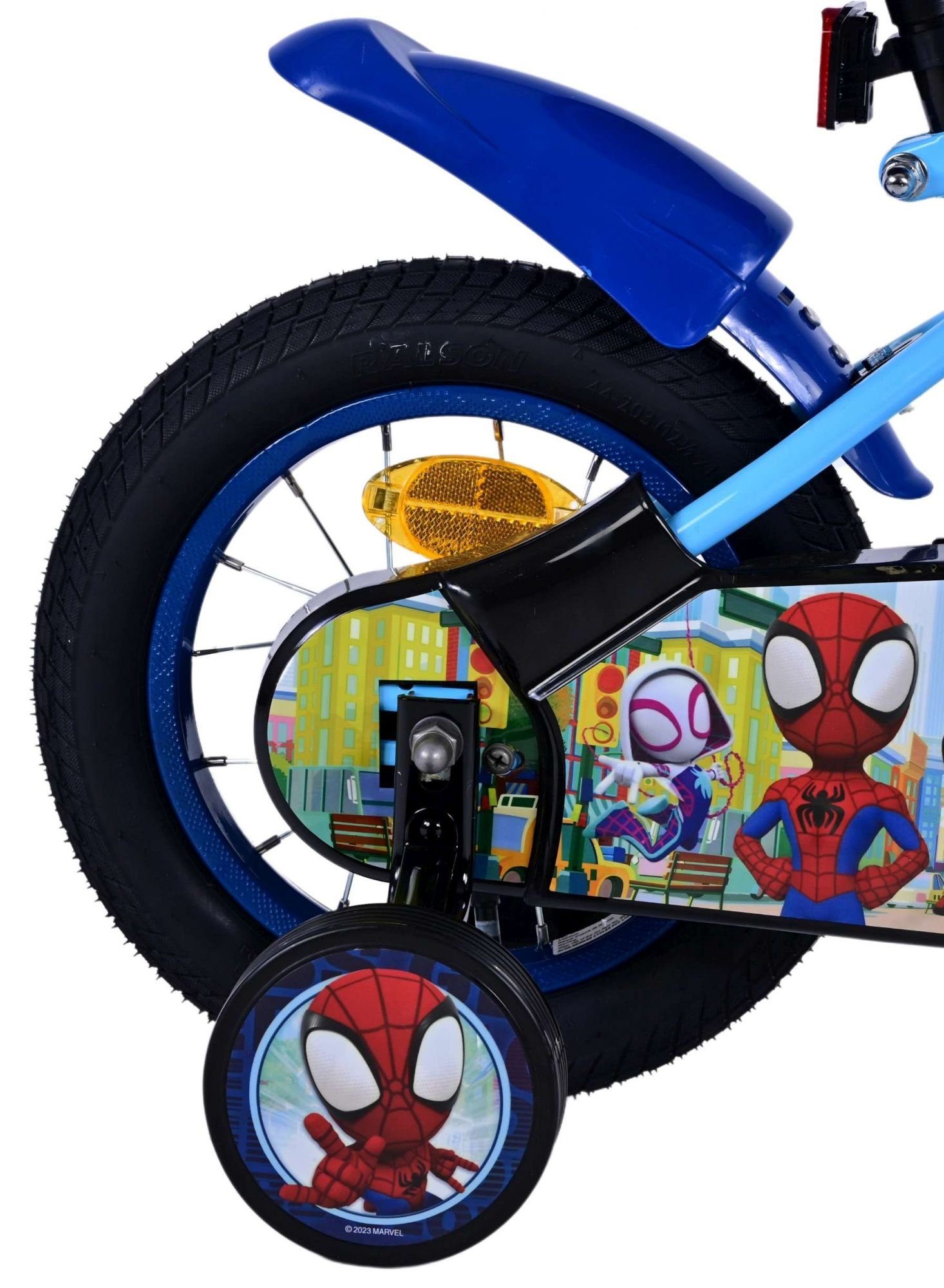 Jungen Zoll - Blau Spidey - Spiderman 12 - Kinderfahrrad Rücktrittbremse -