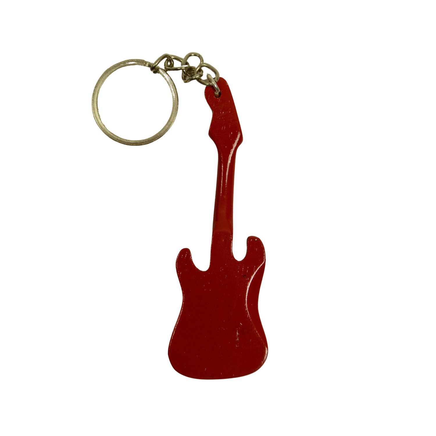 FTWdesign Schlüsselanhänger E-Gitarre Schlüsselanhänger in rot günstig online kaufen