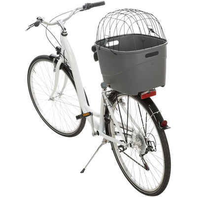 TRIXIE Fahrradkorb Kunststoff Fahrradkorb für Gepäckträger (1-tlg), witterungsunempfindlich