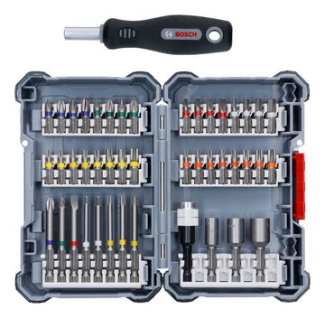 BOSCH Bit-Set, Individuell gemixtes Schrauberbit, 45-teilig f. Bohrmaschinen