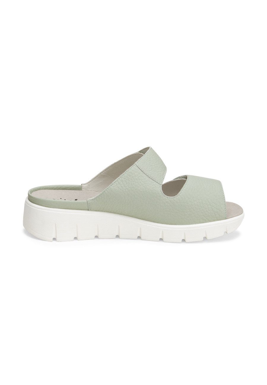 vitaform Damen Pantoletten Softnappaleder Pantolette