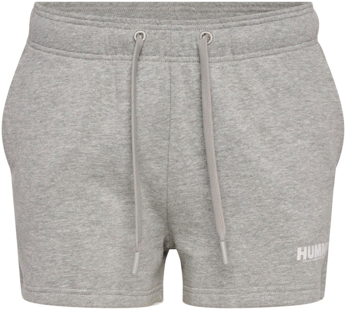 WOMAN hummel MELANGE LEGACY GREY Sweatshorts SHORTS