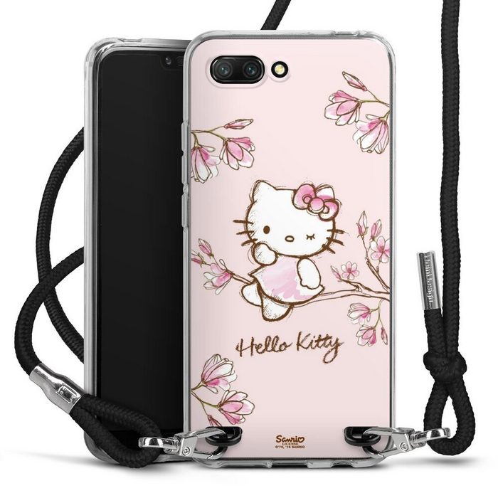 DeinDesign Handyhülle Hello Kitty Fanartikel Hanami Hello Kitty - Magnolia Huawei Honor 10 Handykette Hülle mit Band Case zum Umhängen