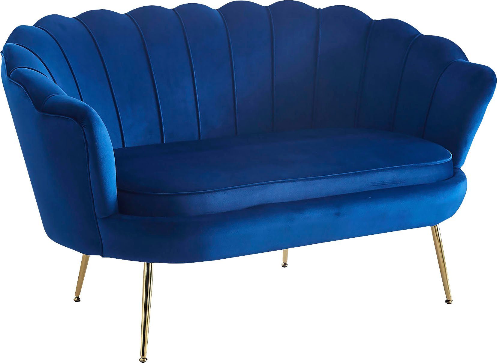 SalesFever 2-Sitzer Clam Komfort-Duo-Sitz, Muscheldesign-Breite 136 cm: Pure Extravaganz