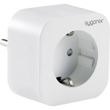 Sygonix Wi-Fi Smart-Home-Steckdose mit Smart-Home-Steuerelement, mit Messfunktion