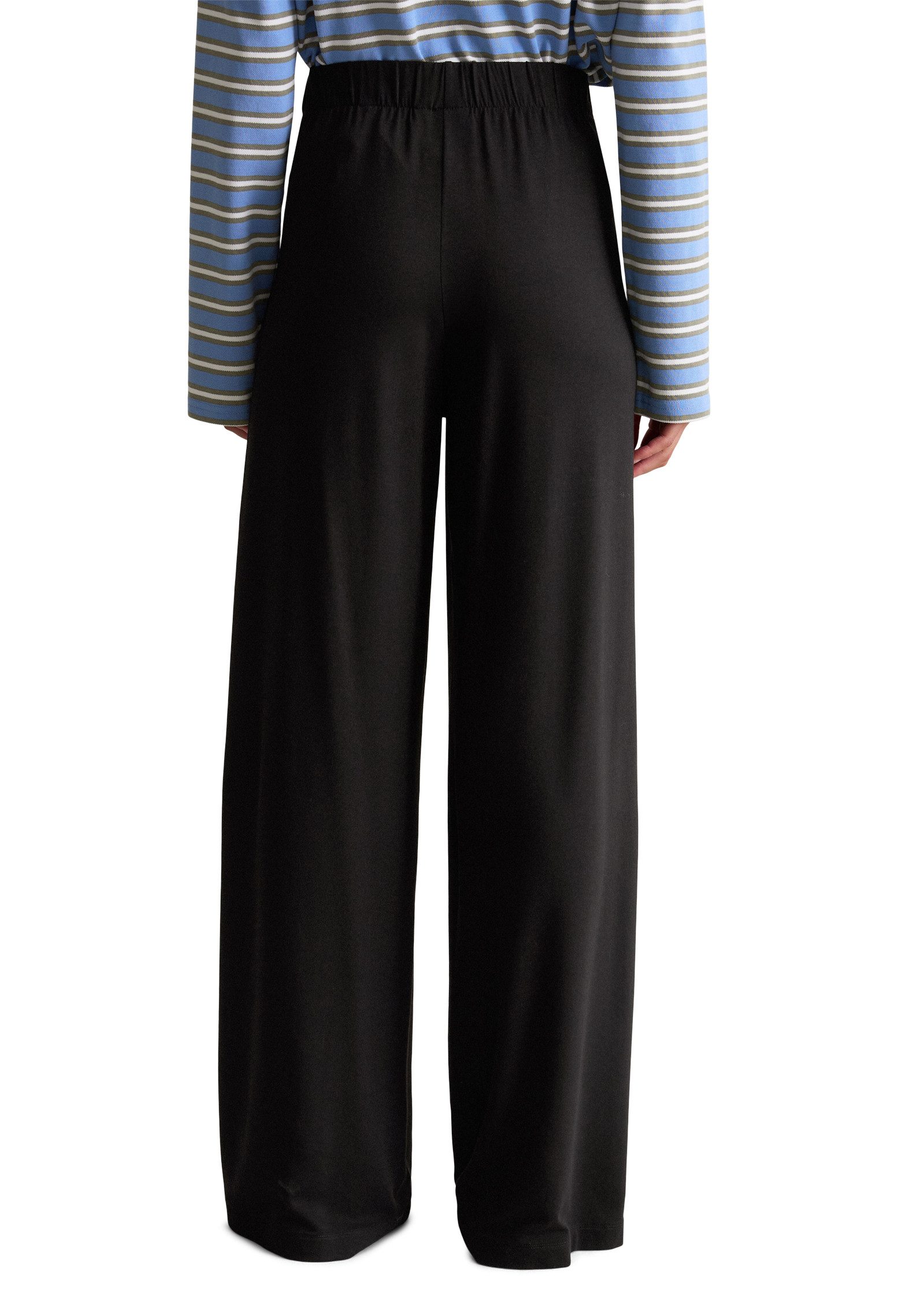 Marc O'Polo DENIM Jerseyhose wide aus LENZING™ ECOVERO™ – Bild 2 von 5