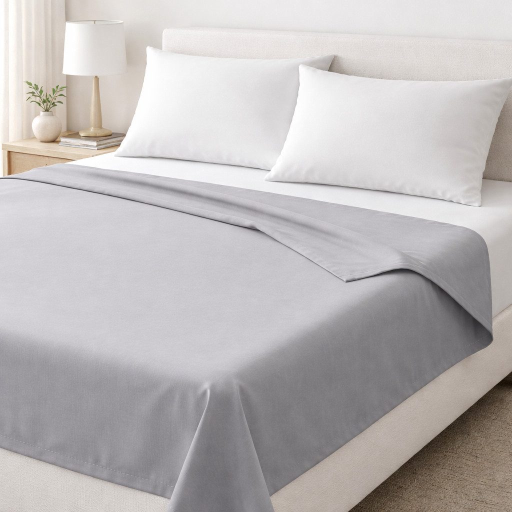 Traumschloss Betttuch Haustuch, 100% Baumwolle, Gummizug: ohne, (1 Stück), aus 100% Baumwolle, ohne Gummizug