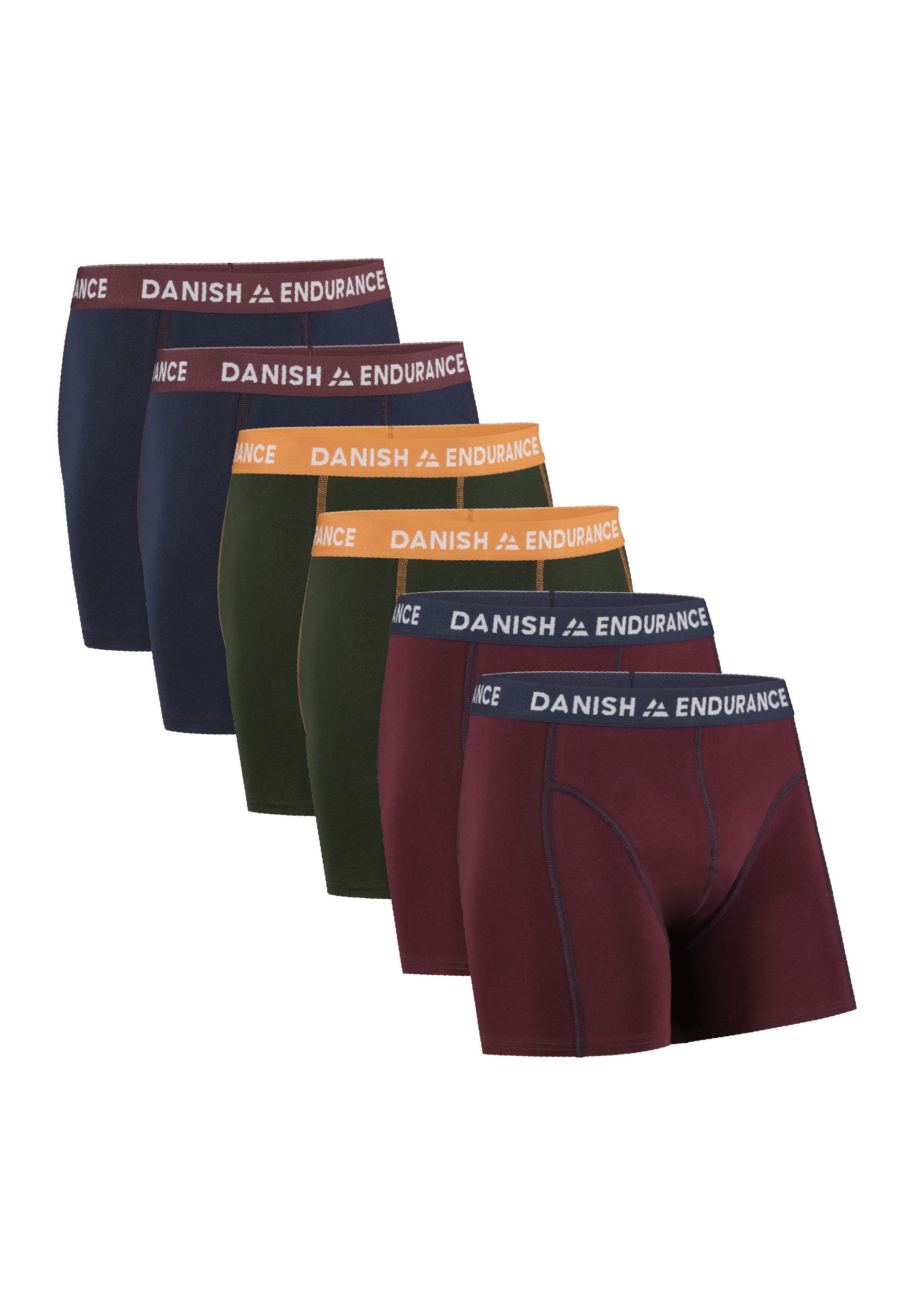 DANISH ENDURANCE Boxershorts Classic Trunks (6-St) günstig online kaufen