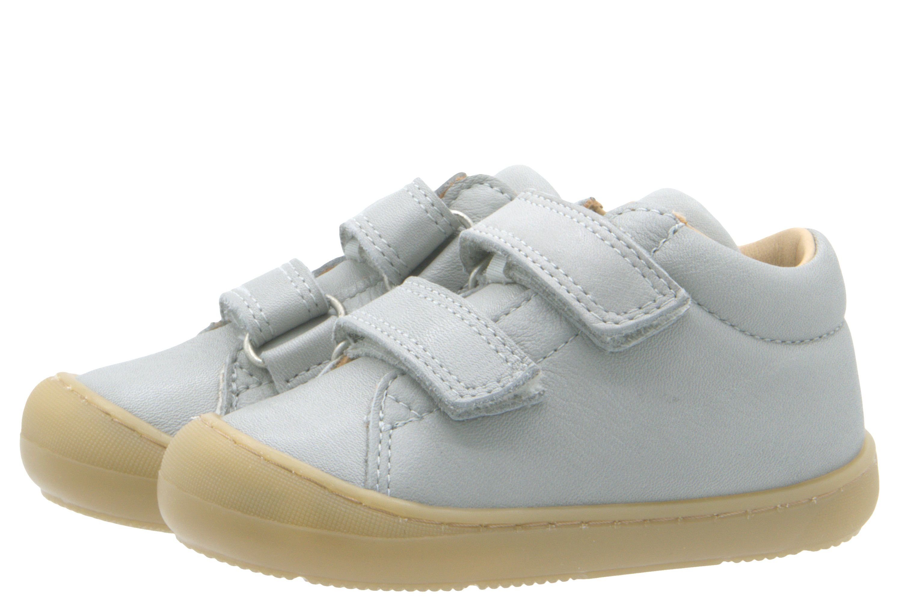 Telyoh Telyoh Lauflernschuhe Baby Schuh Y00989 Leder Klett Grau Lauflernschuh