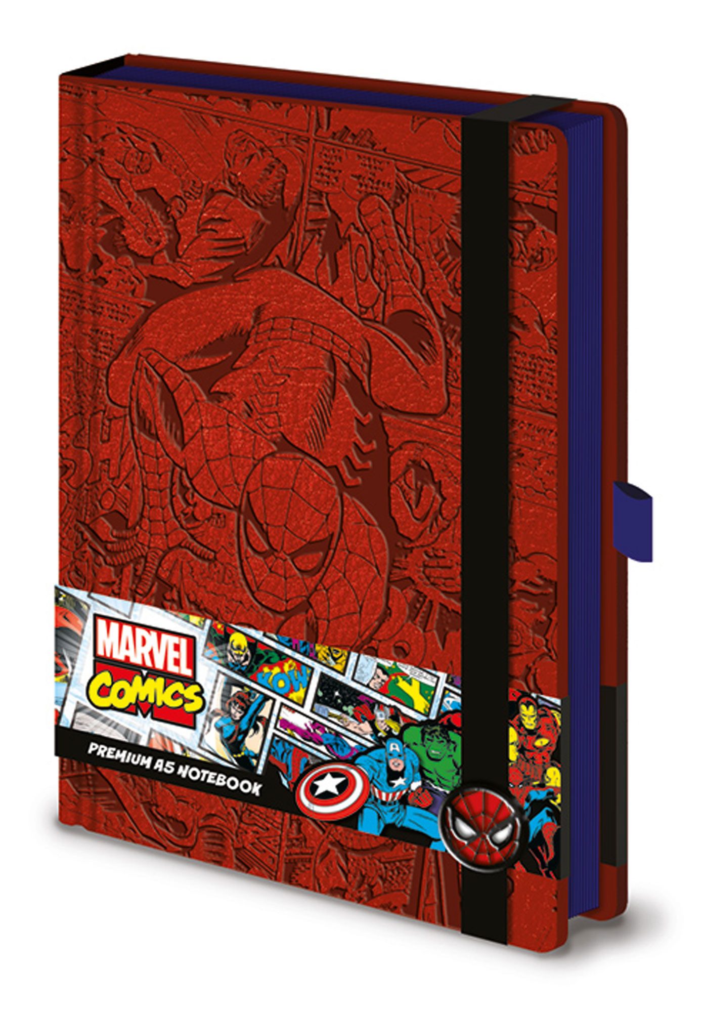 Notizbuch Marvel - Luxus-Notizbuch - Retro - Spider-Man