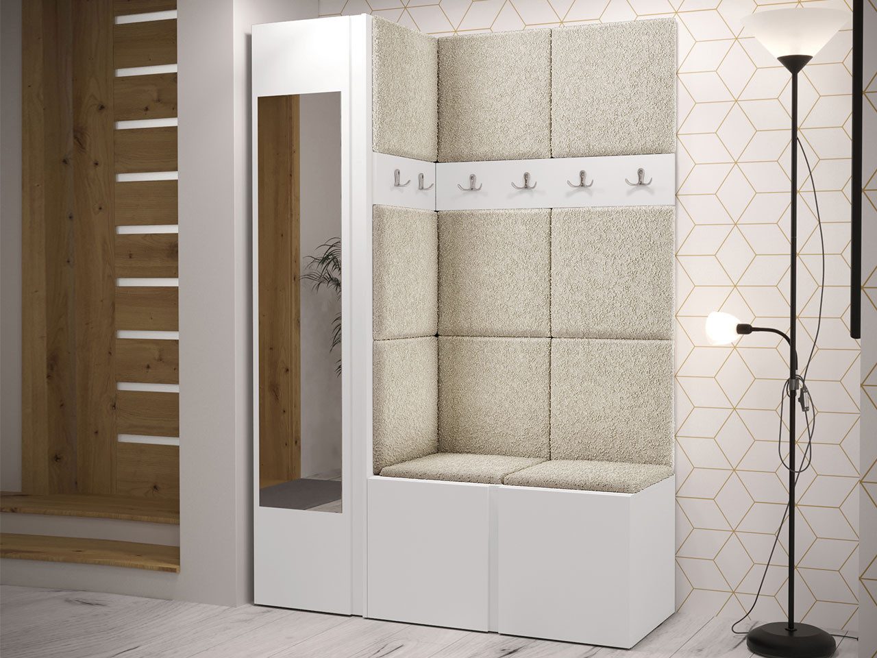 MIRJAN24 Garderoben-Set Orion X, (Komplett-Set, Schuhschrank, günstig online kaufen