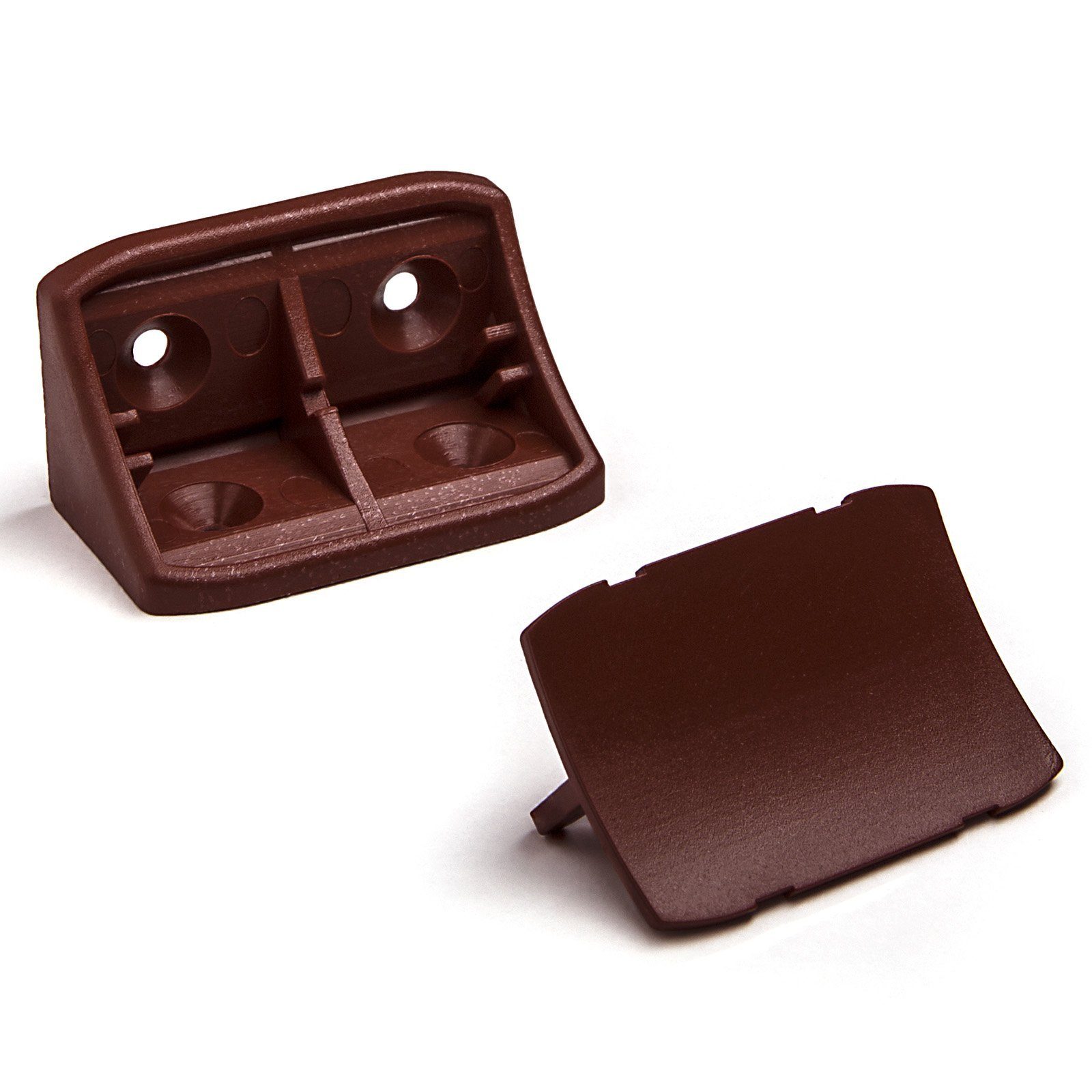 SO-TECH® Winkelbeschlag Korpusverbinder Doppel-Eckverbinder 24 x 24 x 44 mm (10 St)