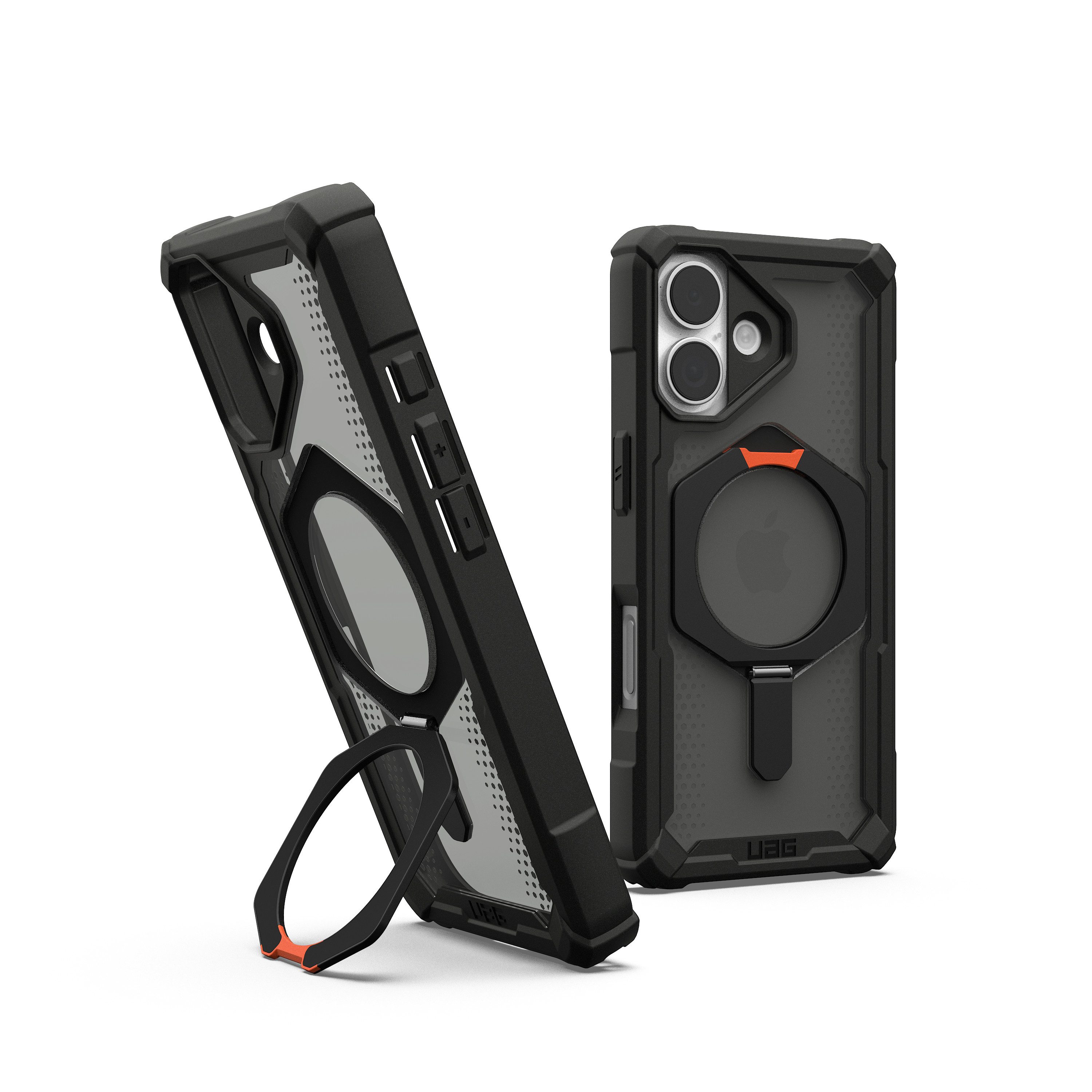 Urban Armor Gear Smartphone-Hülle Plasma XTE - iPhone 17 Kickstand Hülle, [Aufstellbarer Kickstand, MagSafe Magnetring]