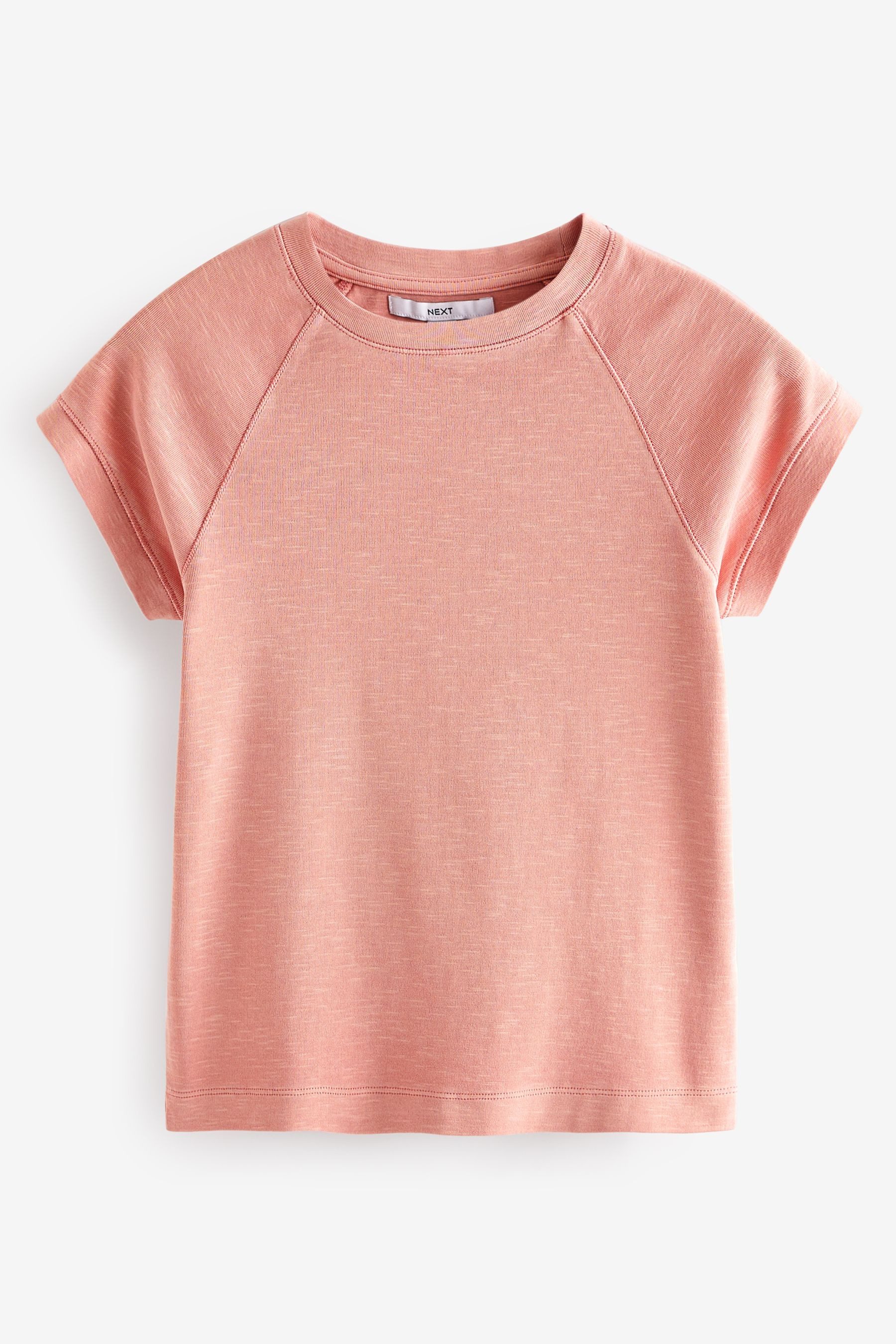 Next T-Shirt Rundhals-Oberteil mit kurzen Raglanärmeln (1-tlg)