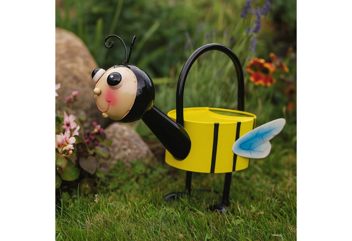Thumbnail - HTI-Line Gießkanne Blumengießkanne Biene (Stück, 1-tlg., 1 Gießkanne), Gießkanne Gartendekoration