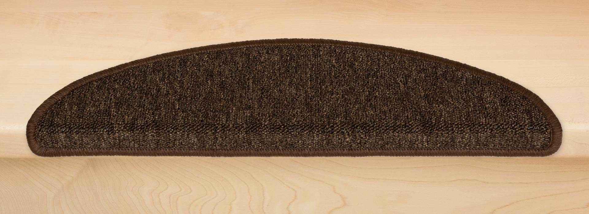 Metzker® Stufenmatte Stufenmatten Rambo Kleinformat 55x15x3,5cm Halbrund, halbrund, Höhe: 5 mm, 15 Stück im Set - Kaffeebraun – Bild 3 von 5