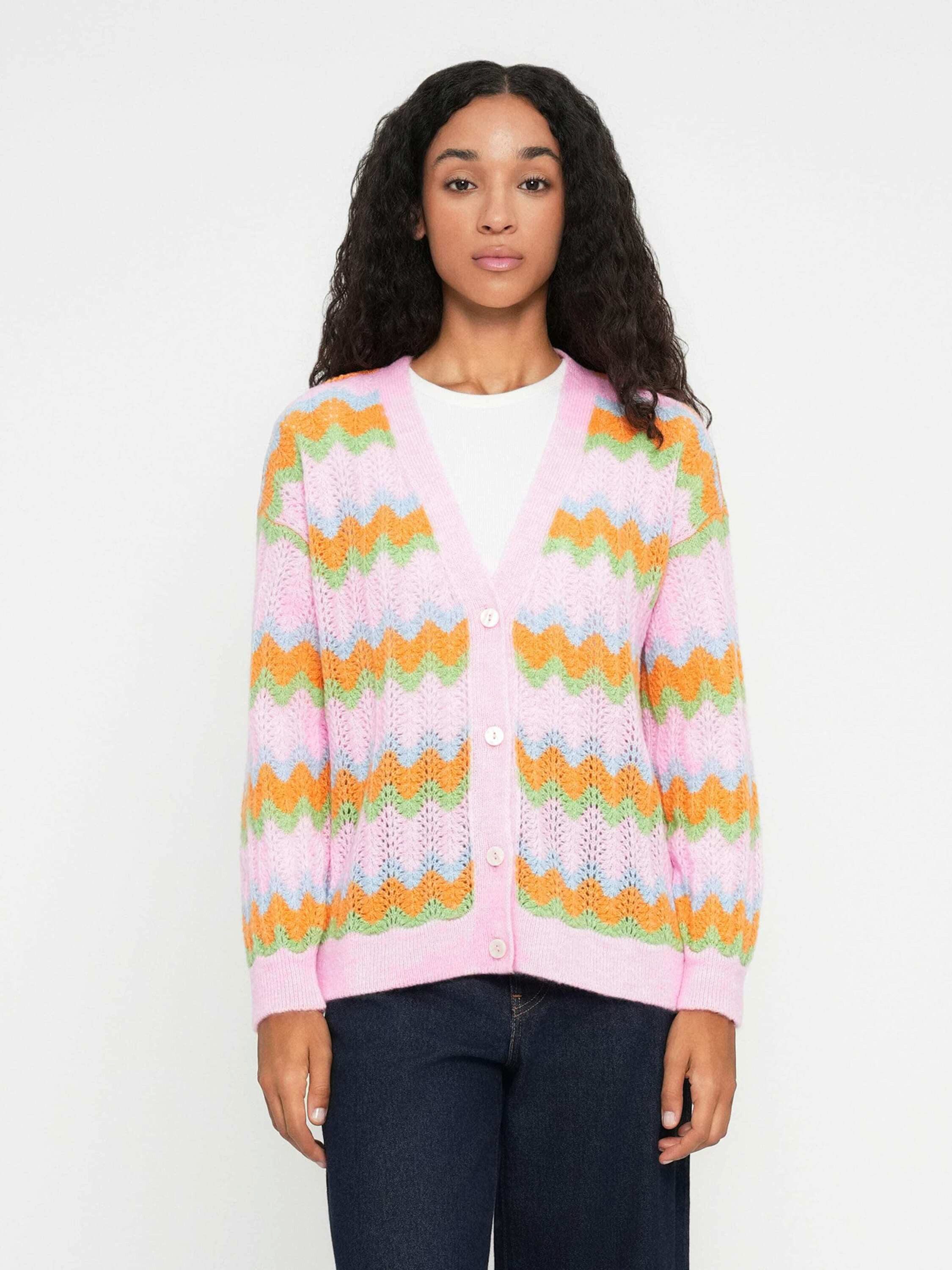 ONLY Strickjacke ONLLUNA (1-tlg) Lochmuster