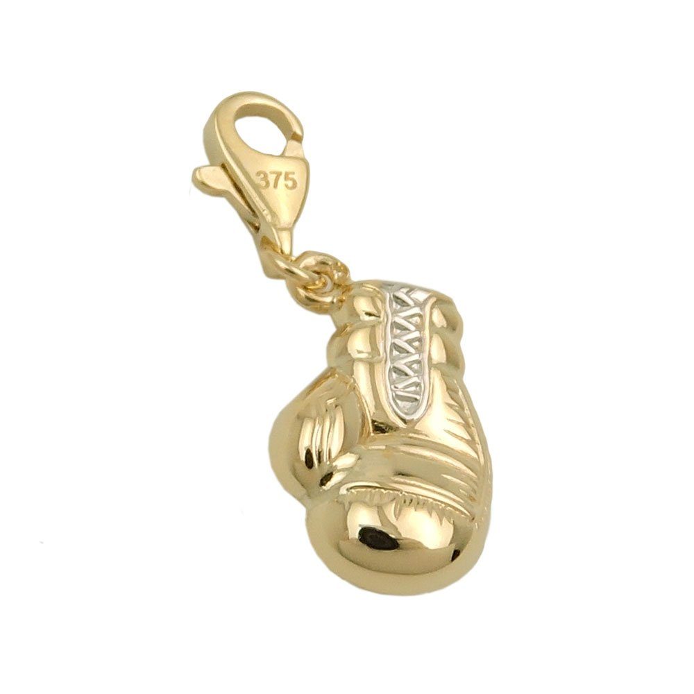 Erario D'Or Charm-Einhänger Dangle Boxhandschuh 9 Kt GOLD