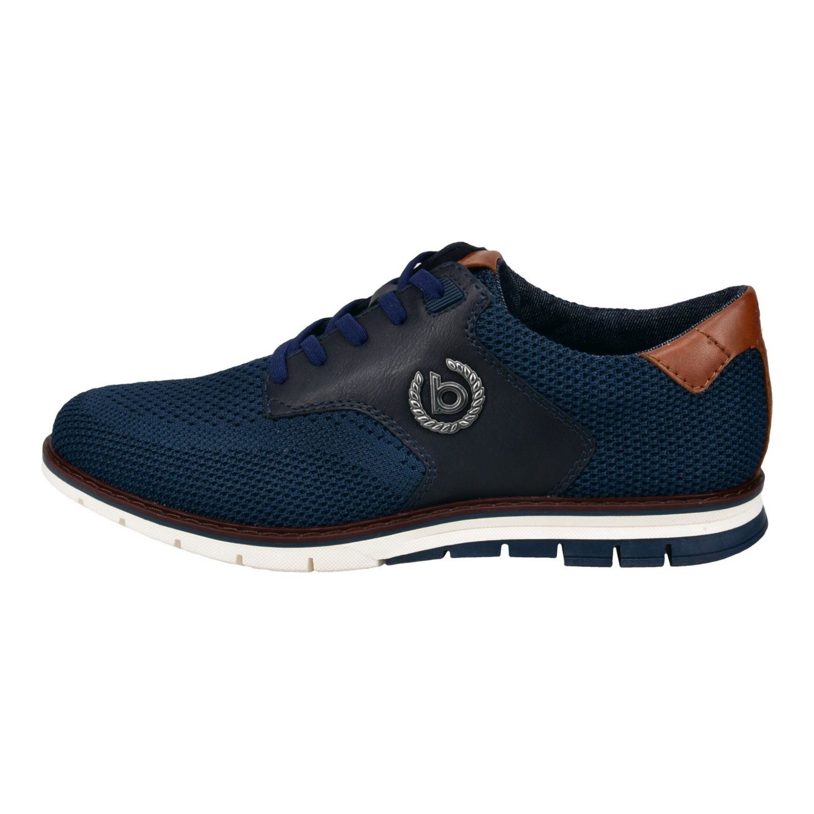 bugatti bugatti Herren Schnürschuh 311-91609-6900-4100 dark blue Schnürschuh