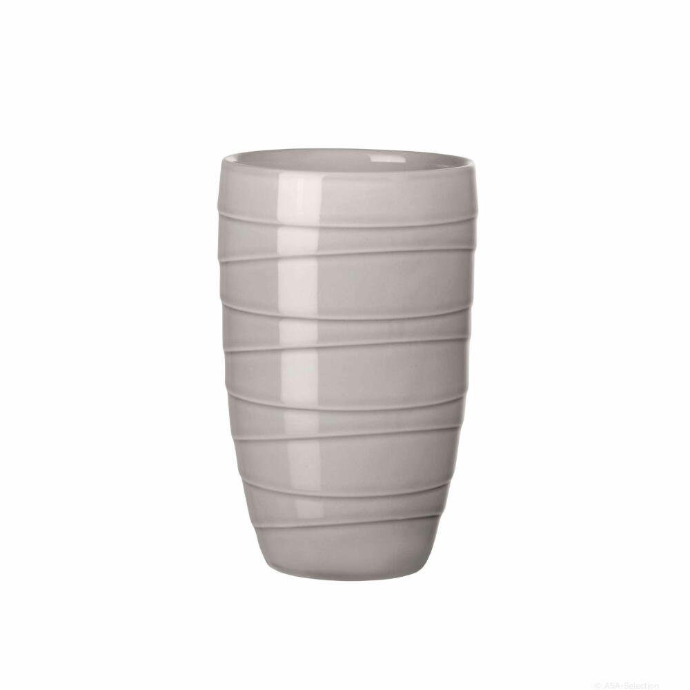 ASA SELECTION Термокружка thermo Twisted Grau 350 ml, Porzellan