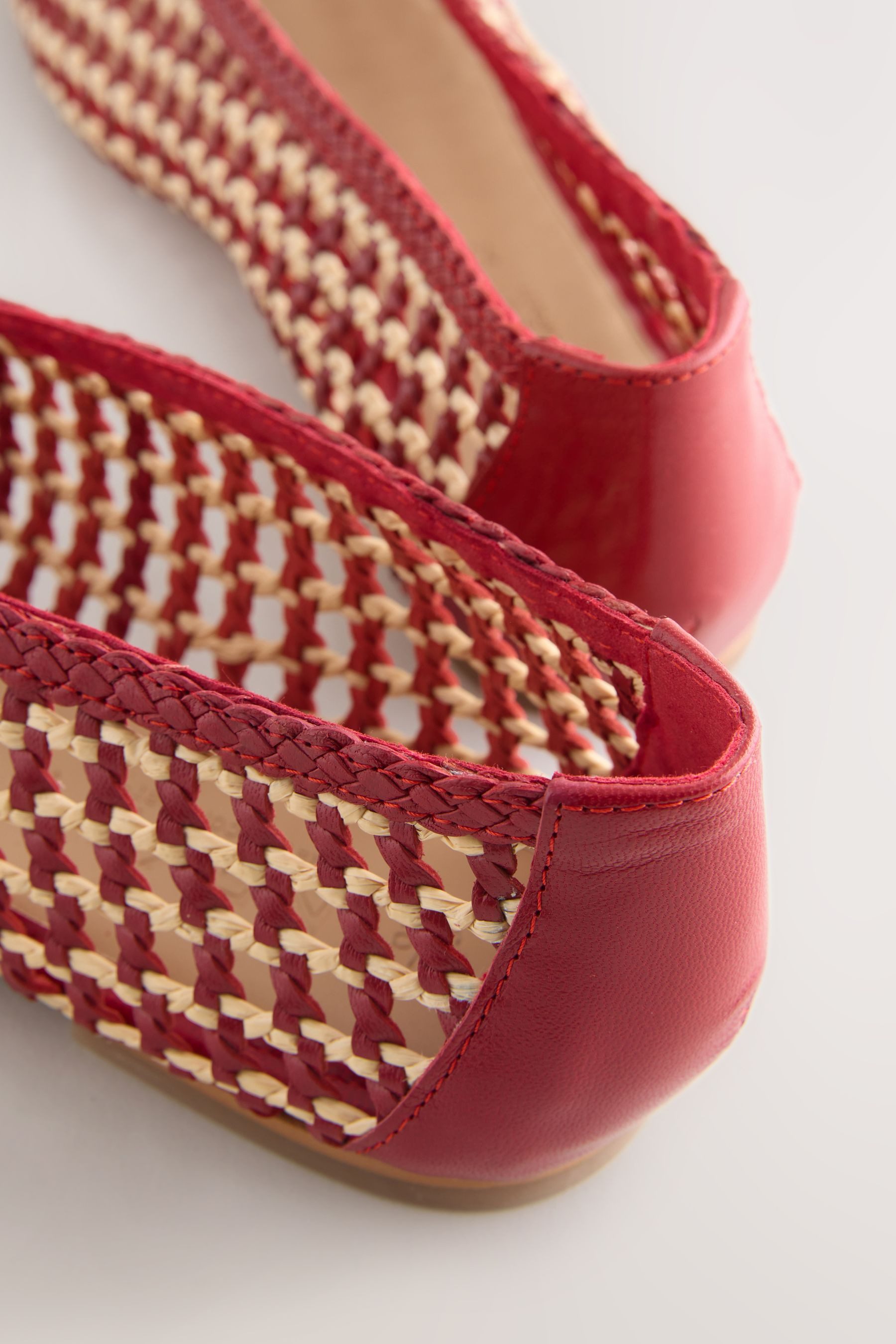 Next Forever Comfort® Ballerinas mit Raffia + Schleife Ballerina (1-tlg)