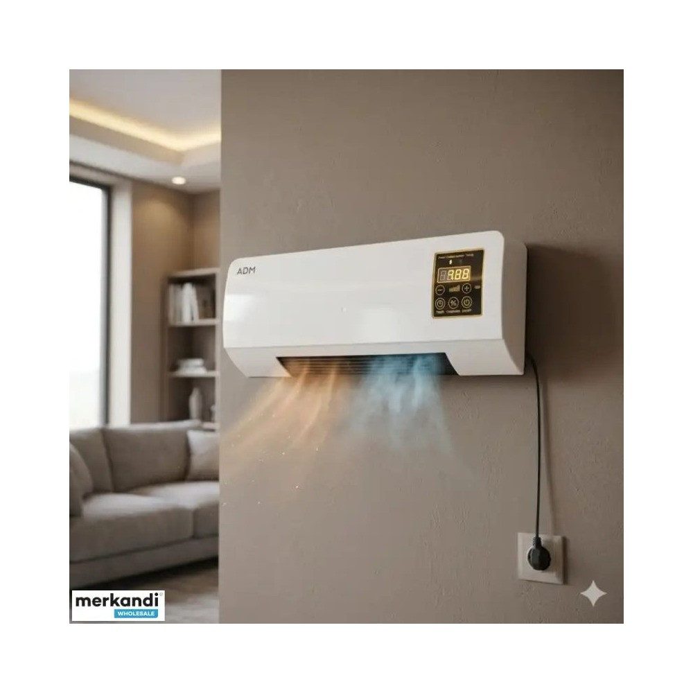 ADM Heizstrahler BX-888, PTC-Heizelement, Fernbedienung, Timer, Memory.
