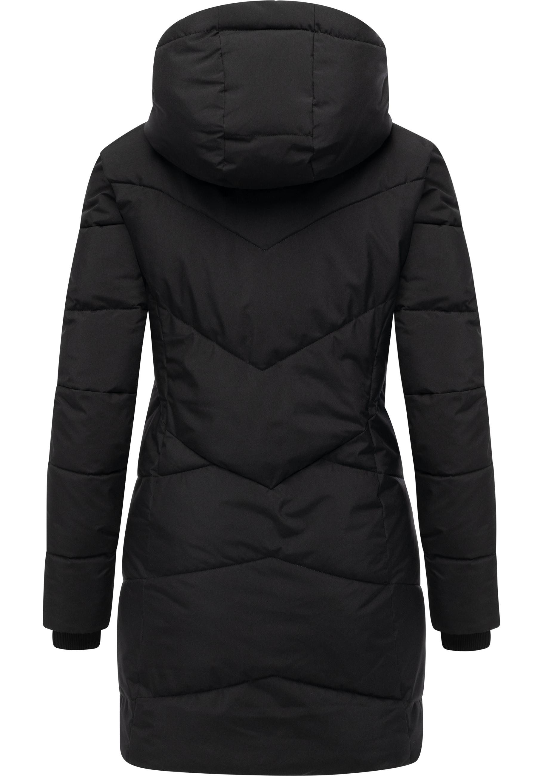 Ragwear Steppmantel Pevilla YOUMODO Wasserdichter Damen Winter gesteppter Kurzmantel