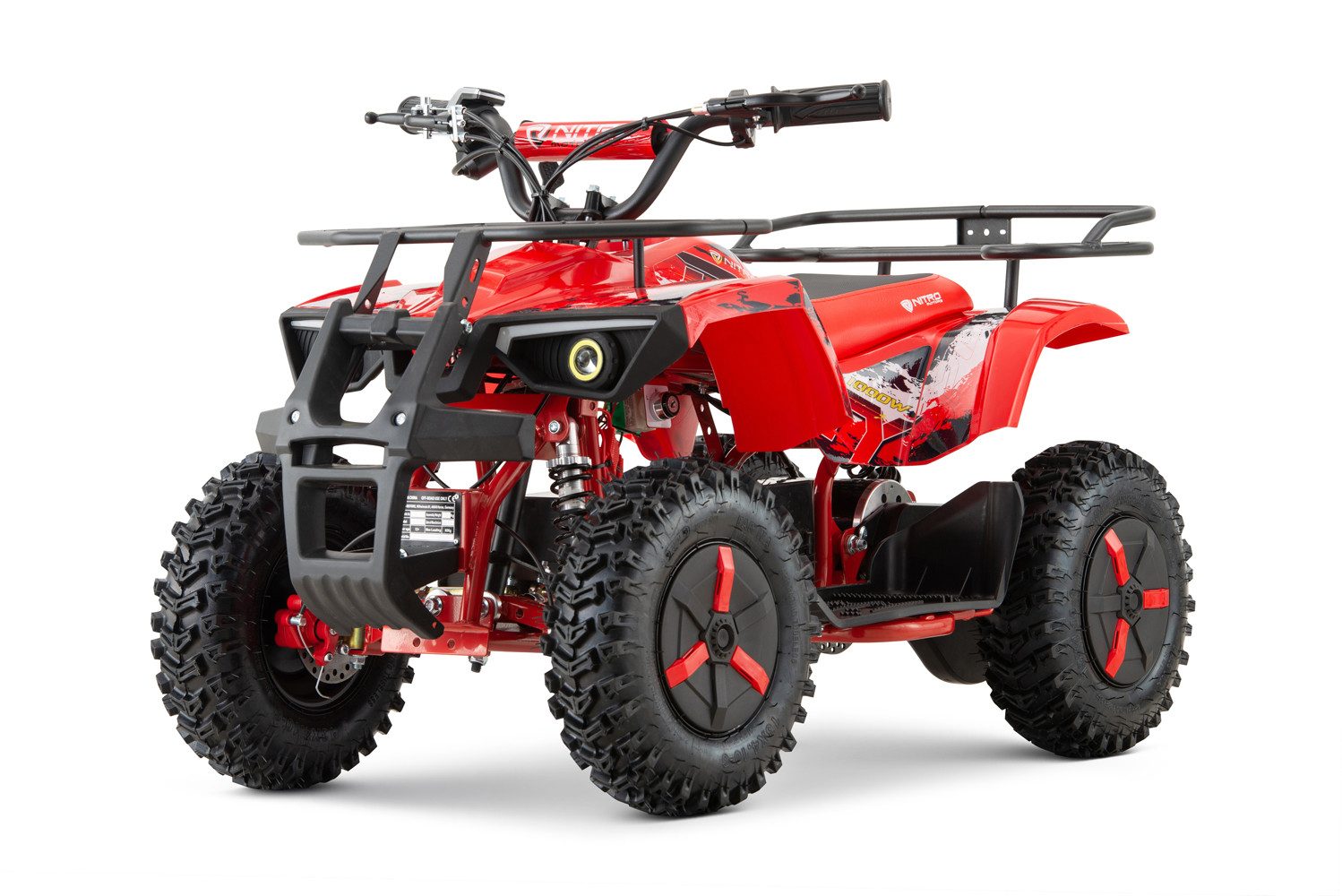 Elektro-Kinderquad 1000W Eco mini Kinder Quad Dusty Snowy-Profile L Sport 6"