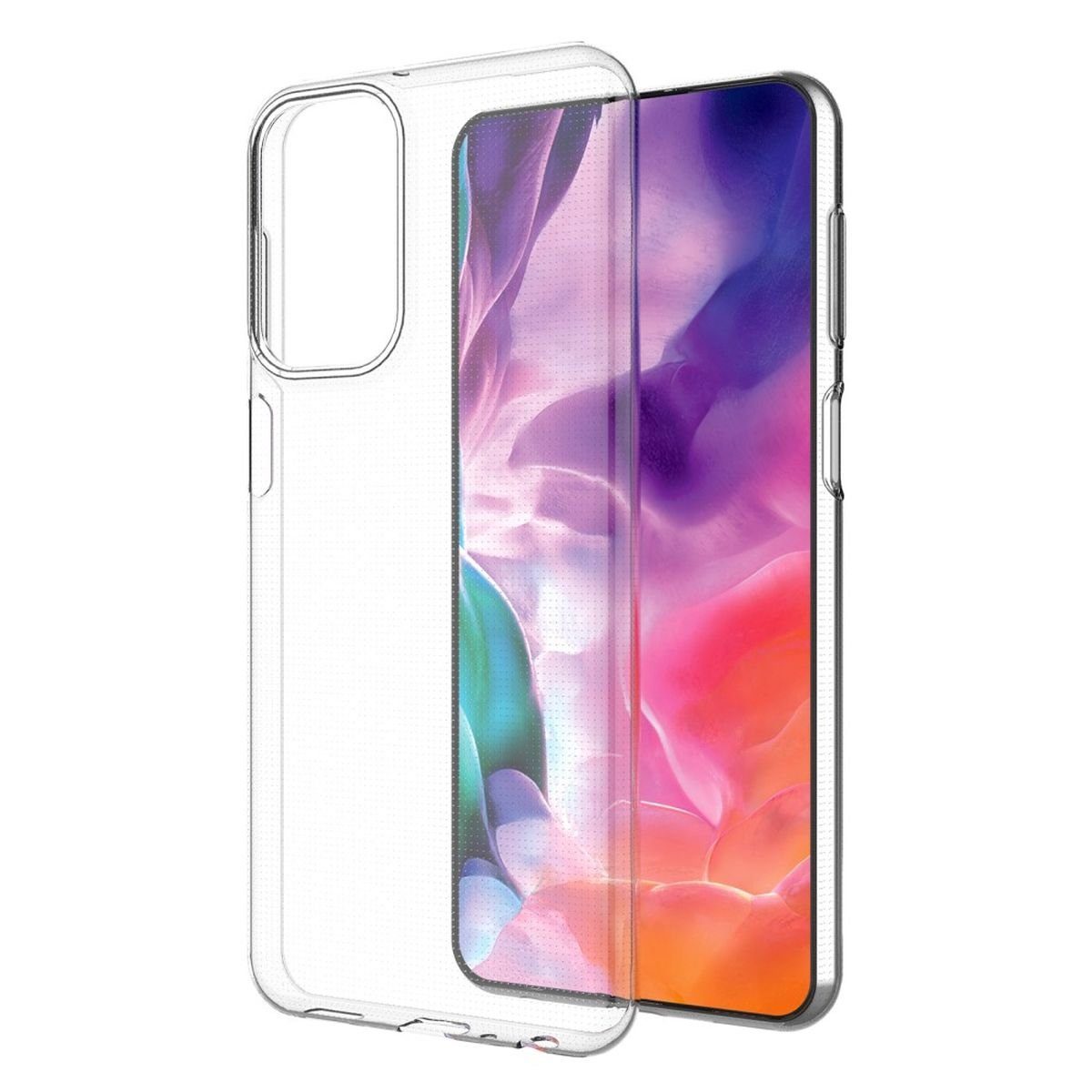 CoverKingz Handyhülle Hülle für Samsung Galaxy A23 Handyhülle Silikon Cover Case Bumper klar