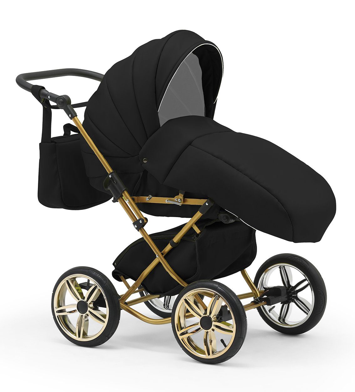 Geburt 2 bis babies-on-wheels Designs Jahre 30 von Teile in Schwarz-Weiß - 4 Sorento Kombi-Kinderwagen in - 11 1