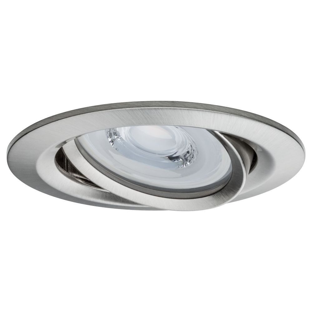 Paulmann Einbauleuchte Premium LED Einbaustrahler Reflektor Coin, schwenkbar, rund, eisen, LED