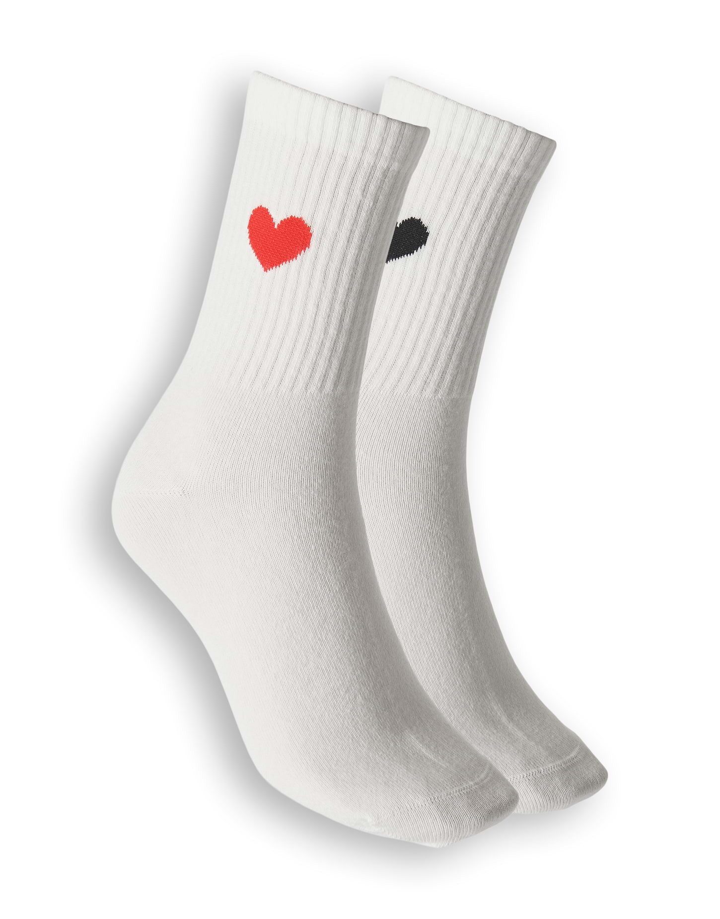 OPUS Socken Yennis love Doppelpack Socken aus Organic Cotton Praktisches Doppelpack für kleine Akzente im täglichen Look