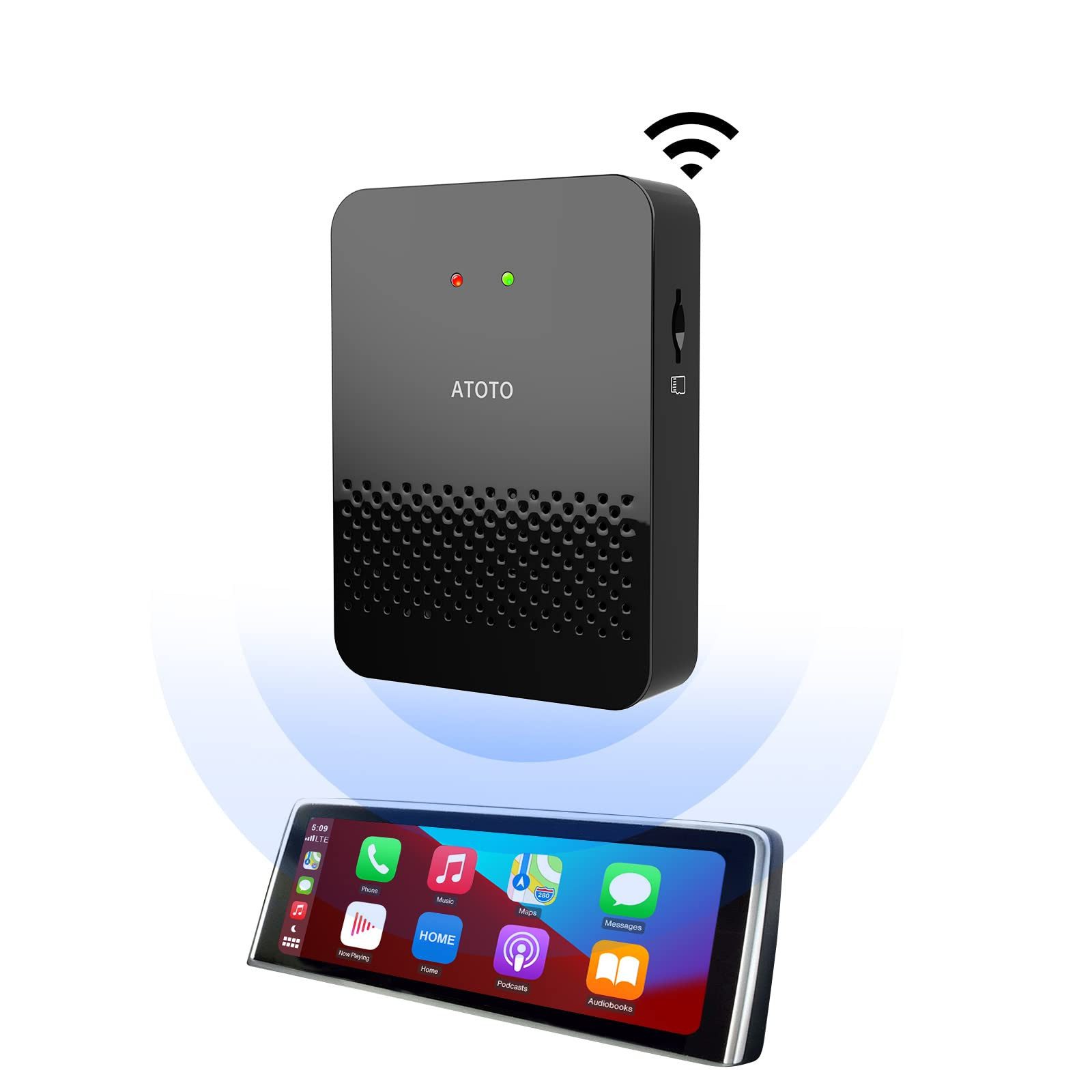 Carplay Wireless Adapter for Factory or Aftermarket Car Stereo KFZ-Adapter
