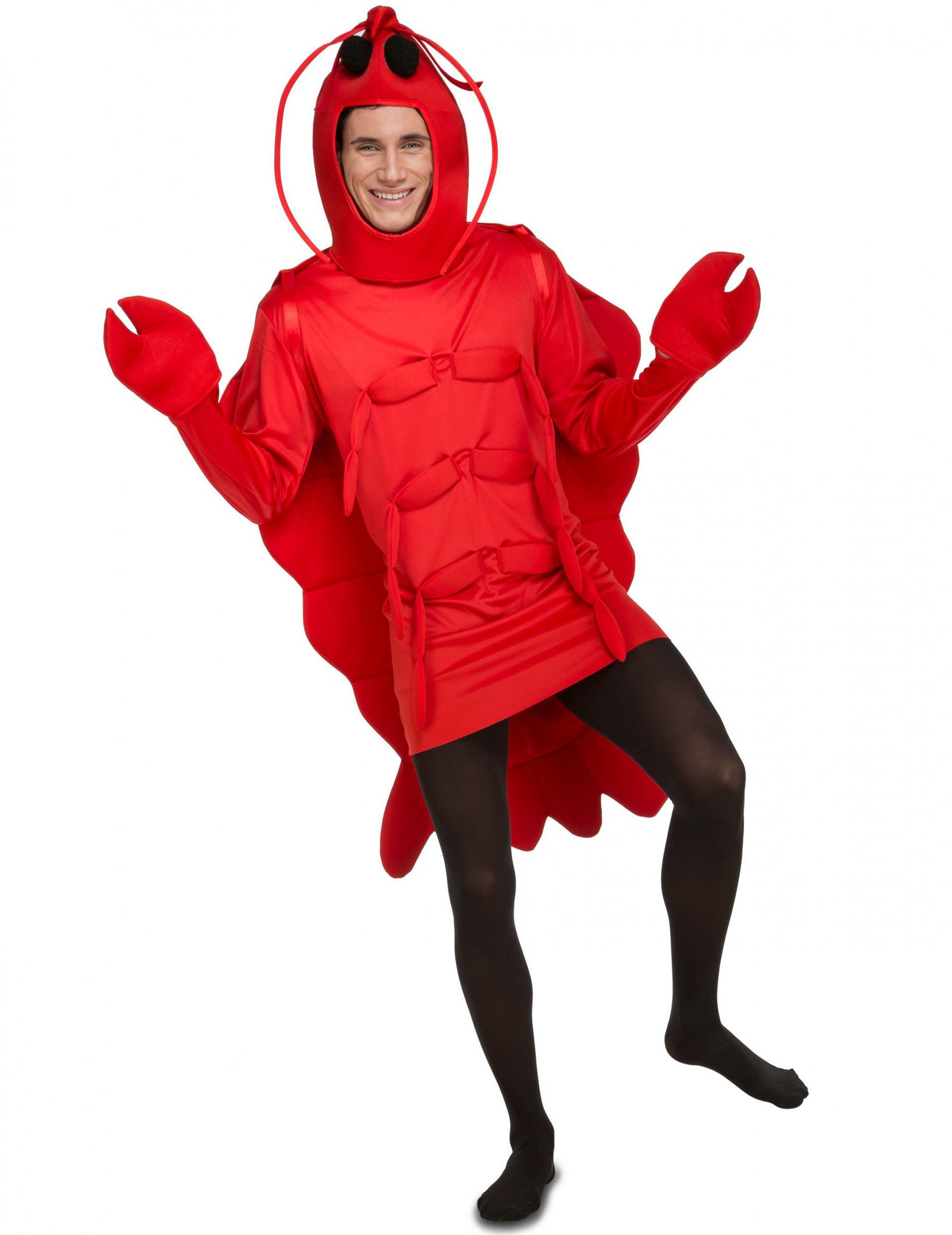Viving Costumes Kostüm Hummer-Kostüm Tierkostüm rot