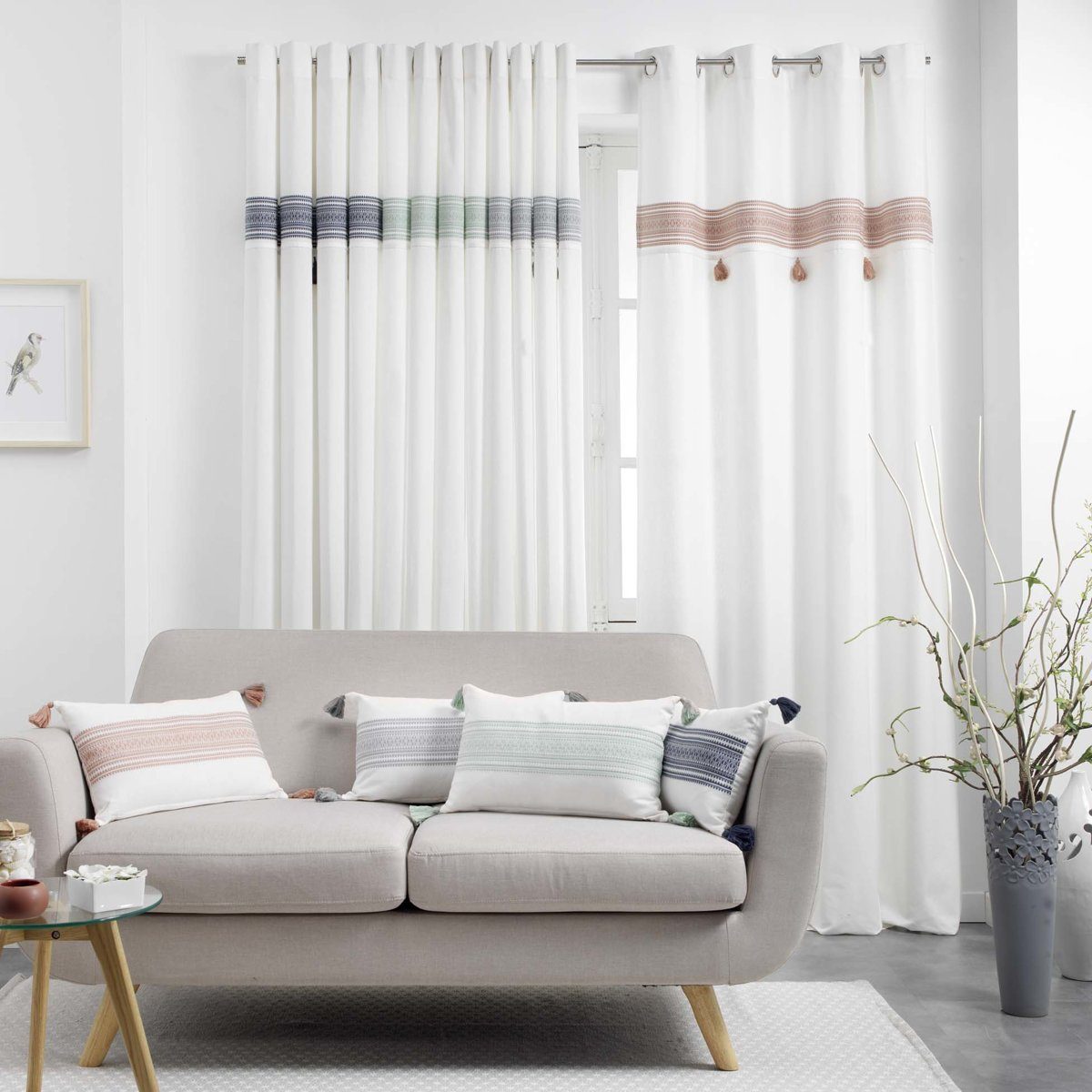 Vorhang, Douceur d\'intérieur, (1 St), modern, Standardproduktabmessungen:  Länge 240 cm x Breite 140 cm | Fertiggardinen
