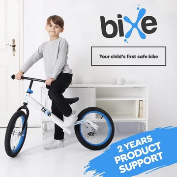Bixe Fahrrad-Laufrad Manipulationssichere Klemmen,einfacher Aufbau ab 5 Jahre, Gleichgewichtsentwicklung,Altersgerechtes Design mit höchsten Fahrspaß