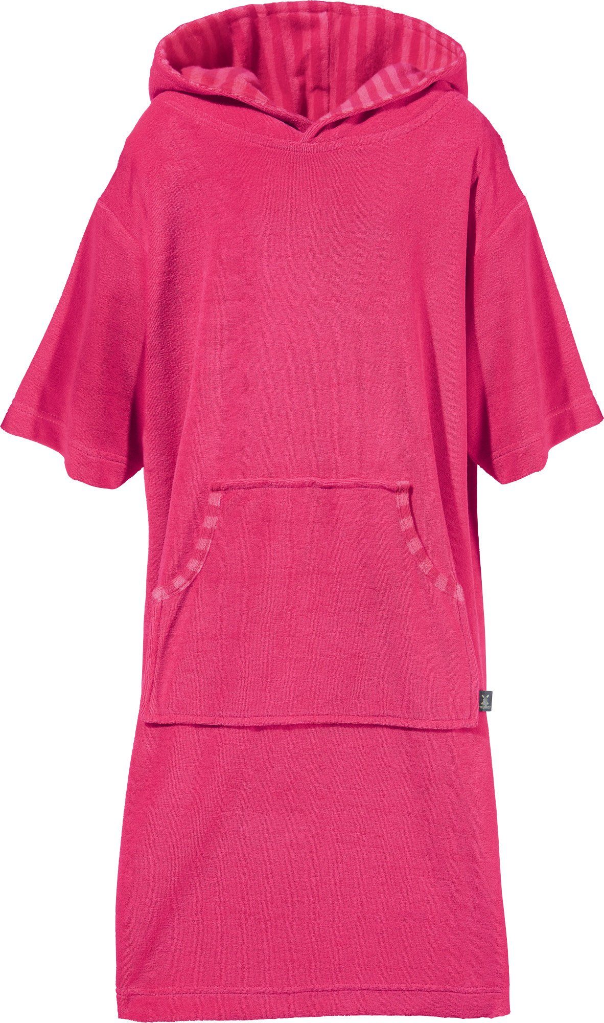 Kinderbademantel Kinder-Poncho Uni